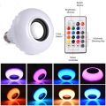 Remote Controlled Color Changing Bluetooth Smart Led Disco Light Bulb Speaker. 