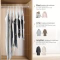 Vacuum Sealer Bags 8pcs Hanging Design for Clothes, Suits, Jackets-Wardrobe Organizer with Storage Capacity. 