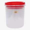 Gem Plasticware Container 10/20/30 Set Tpsp Red. 