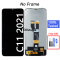 Difutagui New style>New style Pantalla for realme C11 2021 lcd Digitizer Assembly Luxury screen replacement Mobile Phone Lcd for realme C11 2021 display. 