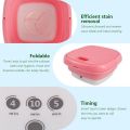 Snall Prtable Washing Machine, Mini Washer 8L Water Capacity With 3 modes ( For Apartments, Camping, Travel) - 2 KG. 