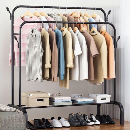 Metal%20Coat%20Rack%20And%20Clothes%20Hanger%20Stand%20With%20Side%20Hooks%20And%20Bottom%20Shelves,%20Full%20Body%20Iron%20Clothe%20Hanger%20Cloth%20Stand,%20Cloth%20Rack%20Metal%20Clothe%20Hanging%20Single,%20Double%20Pole,%20Multipurpose%20Rack%20-%20Image%207