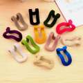 Mini Flocking Clothes Hanger, Easy Hook Closet Organizer, Random Colors, Home Creative, 10Pcs. 