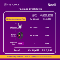 Ncell Wirefree Ma Ultima Gadgets Free Offer. Get 12 Months of Unlimited Internet With Free Ultima AMOLED Smartwatch (Worth Rs. 5999) + Free 4G Router + Free SIM Card (5GB Data & 100 Local Minutes). 