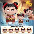 Nezha face-changing toy emoji press face-changing keychain ornaments, Nezha magic boy nausing, sea doll pendant wholesale. 