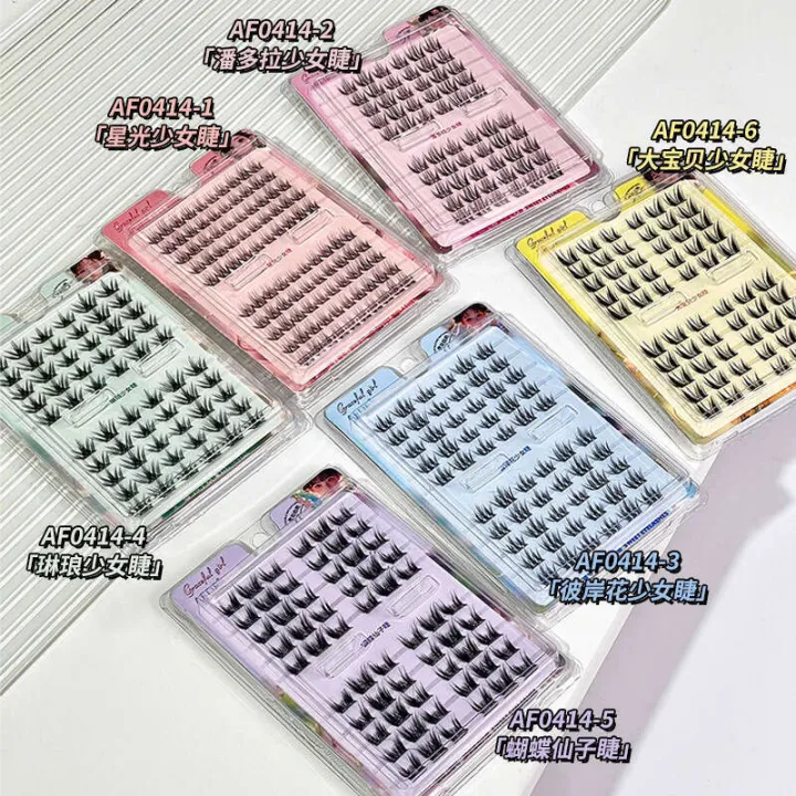 AFDF%20Graceful%20Girl%20No%20Glue%20Needed%20Butterfly%20Fairy%20Dense%20Simulation%20Single%20Cluster%20Ultra-fine%20Stem%20False%20Eyelashes%20-%20Image%204