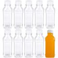 5Pcs New 100ml Plastic Empty Bottles Multi-Function Clear Juice Water Drink Containers PET Reusable Portable Beverage Bottles. 