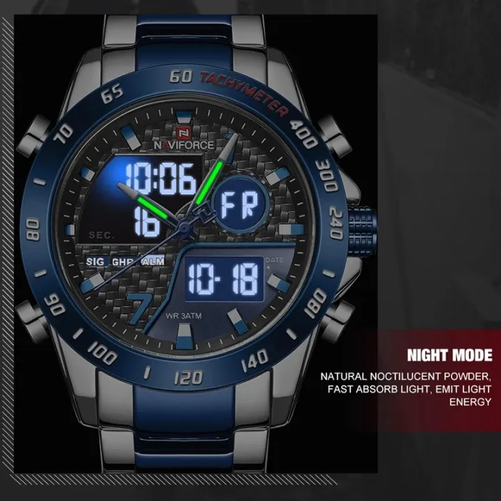 NAVIFORCE%20%20Nf9171%20Double%20Time%20Digital%20Analog%20Stainless%20Steel%20Waterproof%20Military%20Watch%20-%20Image%208