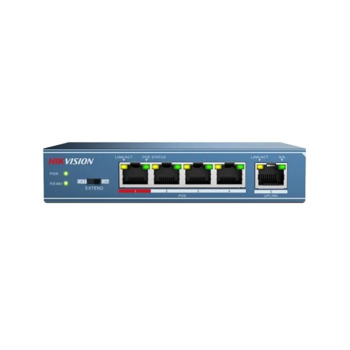Hikvision 4 Port Fast Ethernet POE Switch