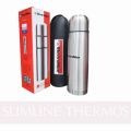 Stainless Steel Vacuum Flask Thermos Hot & Cold - 1L With Carrying Case BOS. 