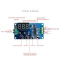 Time Delay controller Relay Trigger LED Digital Display Cycle Time Timer Delay Switch Module. 
