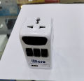 Micro Universal Travel Adapter | Model : MPS-103U | With Type-C & USB Port | Excellent Quality. 