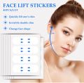 40Pcs Face Slimming Tapes Breathable Adhesive Tighten Facial Chin Face Lift Tape Invisible Thin Sticker V Shape Anti Wrinkle. 