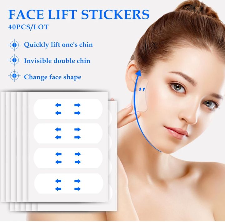 40Pcs%20Face%20Slimming%20Tapes%20Breathable%20Adhesive%20Tighten%20Facial%20Chin%20Face%20Lift%20Tape%20Invisible%20Thin%20Sticker%20V%20Shape%20Anti%20Wrinkle%20-%20Image%202