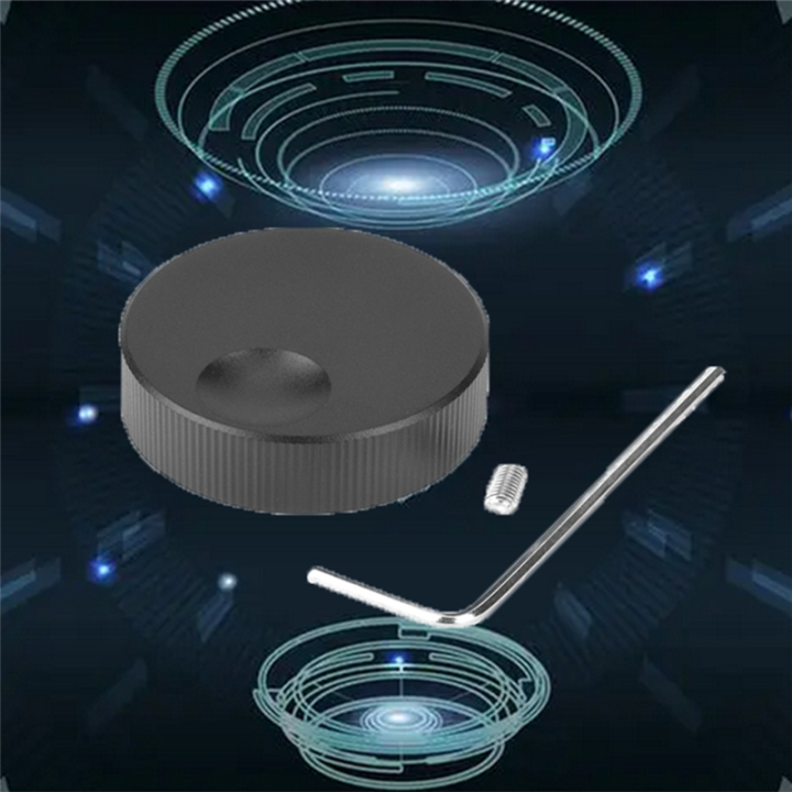 6mm%20Hole%20Black%20Solid%20Aluminum%20Solid%20Volume%20Potentiometer%20Control%20Knob%20Matte%20Universal%20Convenient%2032x13mm%20As%20Shown%20-%20Image%207