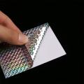 Artificial 20 colors Metal Hard Baits Holographic Adhesive Film Fly Tying Material Fishing Lure Flash Tape Change Color Sticker. 