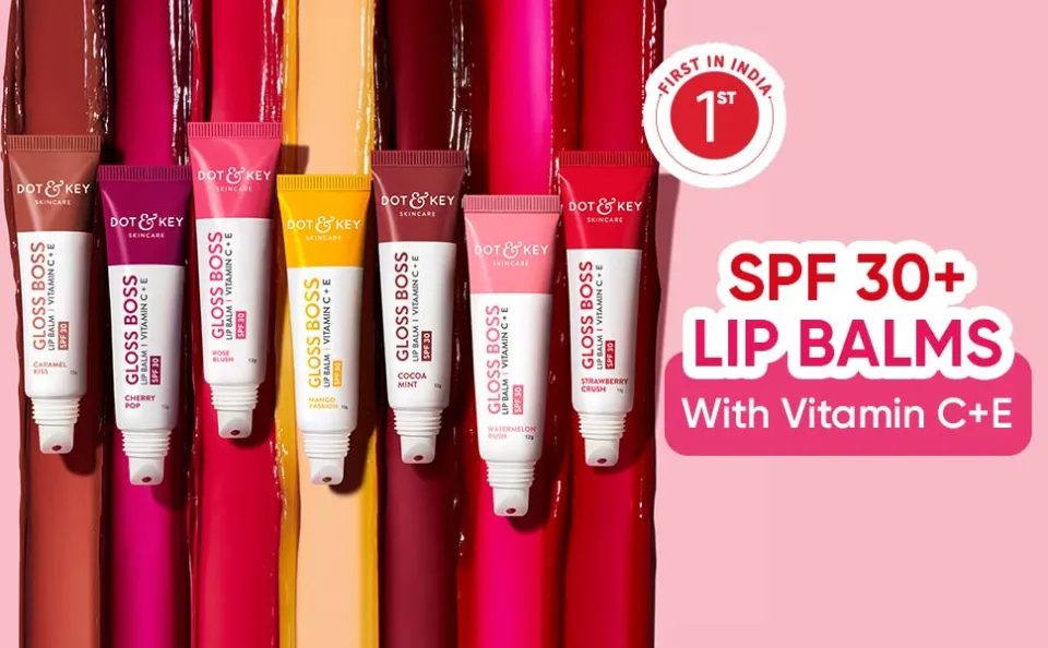 dot and key vitamin c lip balm SPF 50+ + E Brightening The product description is for information purposes only and may contain additional ingredients Dot & Key Lip Plumping