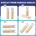 2-Pack, G9 LED Bulb - 7W / 550LM , 60 Watt Halogen Bulbs Equivalent, Warm White 3000K, 360 degree Beam Angle. 