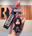 Funfob 3D Naruto Itachi Keychain with Hook & Straps Key Chains Multicolour for Bike Car & Collectible for Anime Fans (Itachi New). 