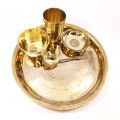 Bronze Plate Set 30cm Chares Thaal Set Kansha Thali Sett kasa Thal set Thakali Khana Set. 