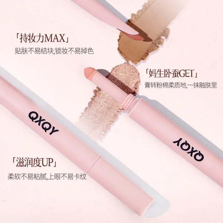 QXQY%20crescent%20moon%20double-ended%20silkworm%20pen%20is%20waterproof,%20not%20easy%20to%20smudge,%20highlight%20brightening,%20holding%20makeup,%20eye%20makeup,%20outlining%20silkworm%20eyeliner%20-%20Image%203