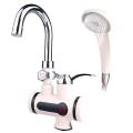 Instant Hot Water Faucet Bathroom And Kitchen Electric Water Heating Tap Temperature Display With Shower. 