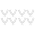 Soft Silicone Tooth Orthodontic Braces Set Teeth Whitening Boxing Trays Protection Anti Snoring Mouth Guard EVA Teeth Protector. 