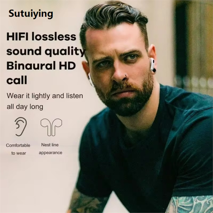 Sutuiying%20Original%20Pro%206%20TWS%20Wireless%20Bluetooth%20Earphones%20Headphones%20Mini%20High%20Quality%20Fone%20Earphone%20Stereo%20Sport%20Headset%20For%20Xiaomi%20Android%20Earbuds%20-%20Image%203
