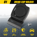 Car Drink Cup Holder Fold Organizer Water Bottle Bracket Stand for Jimny JB74 2019 2020 2021 Accessories. 