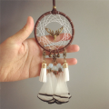 Dream Catcher Feather Car Mirror Hanging Spare Parts Rear View Mirror Accessories for Aesthetic Decorations Ornament. 