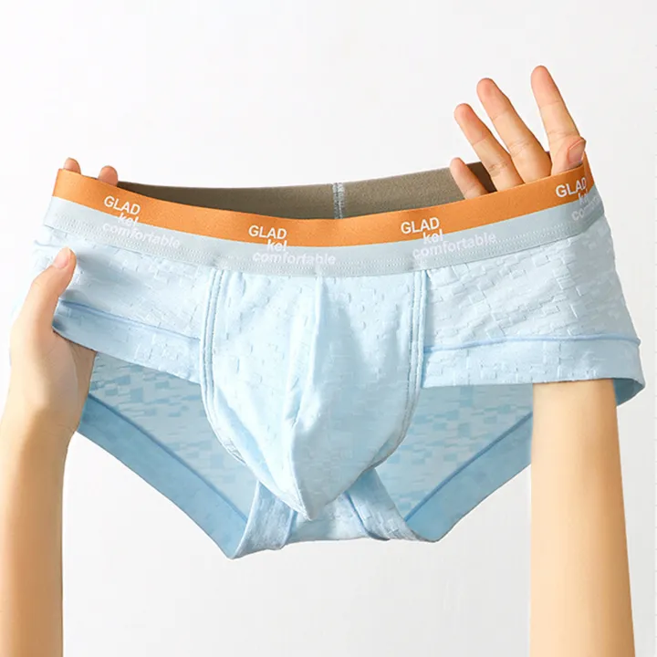 DESCENTE%20Men%20Briefs%203D%20U-shaped%20Bag%20Super%20Space%20High%20Elasticity%20Breathable%20Panties%20Patchwork%20Color%20U-convex%20Underwear%20-%20Image%202