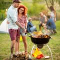 DISICHEN 2025 New BBQ Grill Fire Bellows Handheld Hair Dryer Fire Tools Grill Accessories Aluminum Alloy Kitchen Tool for Picnic Camping Cooking. 