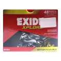 Exide XLTZ4 Battery 4 Ah Xplore (Dio New Model,Shine New Model,Shine New Model, Splendor Self Start, Super Splendor Self Start, Gixxer). 