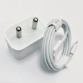 ElectraByte Two Pin i-phone 20W Charger  Power Adapter With USB-C To Lightning Cable. 