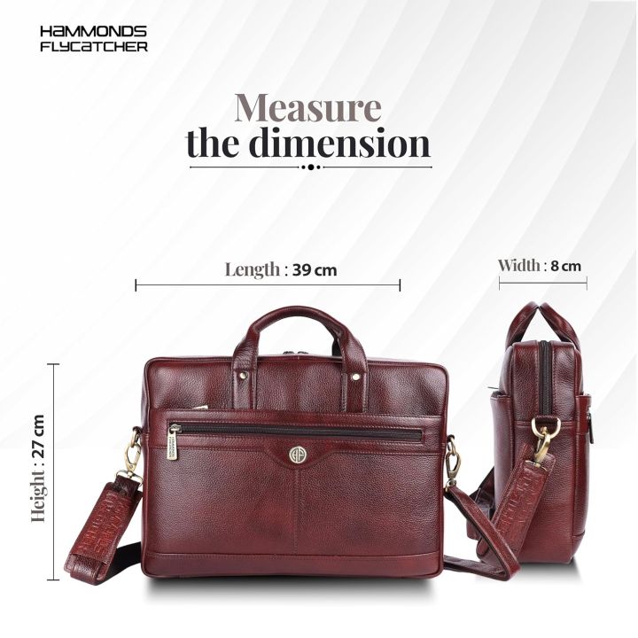 Hammonds%20Flycatcher%20Brown%20Genuine%20Leather%20Laptop%20Bag%20For%20Men%20-%20Bags%20%7C%20Laptop%20Bags%20For%20Men%20%7C%20Bag%20For%20Men%20-%20Image%208