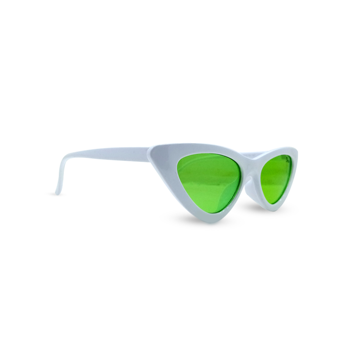 Trendy Green Cat Eye Sunglasses For Women