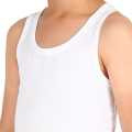 Gagan Comfy White Cotton Sando For Boys Set Of 2. 