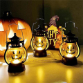 Halloween LED Hanging Pumpkin Lantern Lights Ghost Lamp Candle Lights Halloween Party Home Decor Horror Prop Decoration Easy to Use. 