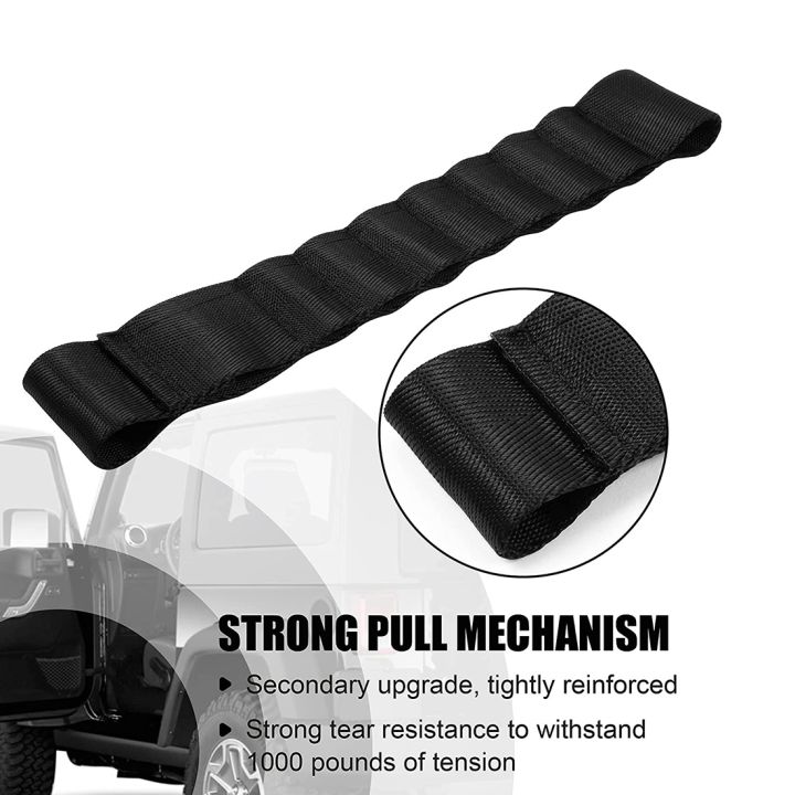 2PCS%20Door%20Straps%20Heavy%20Duty%20Strong%20Adjustable%20Door%20Limiting%20Check%20Strap%20Load%201000%20Lb%20for%20Wrangler%20TJ%20JK%20JL%20CJ%20YJ%20-%20Image%204