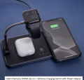Adam Elements OMNIA Q3 3 in 1 Wireless Charging Station with Power Adapter - Oliz Store. 