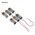 Wenefang 1Pcs DC 5V Micro N20 Gear Motor 40/60/28/150/300/110 RPM Slow Speed 2025 New Metal Gearbox Reducer Electric Motor DIY Toy Accessories. 