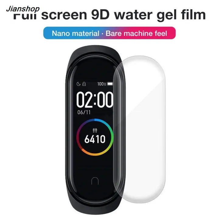 Jianshop%20%E3%80%90LuxeLoom123%E3%80%91Mijobs%20Mi%20Band%203%204%20Screen%20Protector%20Soft%20Film%20For%20Xiaomi%20Bargain%20price%20Mi%20Band%204%203%20Smart%20Bracelet%20Accessories%20Screen%20Permeability%20-%20Image%202
