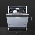 Kaff Built-In-Dishwasher | DW SPECTRA 60 | Safety interlock door mechanism | A++ energy efficiency. 