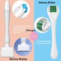 Difutagui Profesional Derma Stamp DRS 140A Needles Adjustable Microneedle Roller Bargain price Stamp Micro needle Roller System Hair Loss Beard Growth Therapy. 