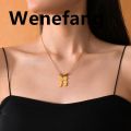 Wenefang Nextvance New Trend Boy Girl Kids Necklace Stainless steel Engraved Custom Name Date Beads Chain Pendant Family Jewelry Gift. 