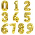 Ichhya Store Giant 40 Inch Gold Number Balloon. 