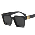 breol Homs de S Luxury Vintage High Quality Square Sunglasses Men's Luxury Brand Designer Men's Eyewear UV400 Gafa. 