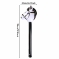 New PVC Horse Head Stick Balloon Cartoon Inflatable Balloon Inflatable Stick Horse Party. 