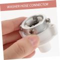 Tap Adapter Connector For Flexible Pipe Connection And Washing Machine Water Inlet Hose Pipe, Tap Adaptor 1/2" (15mm). 