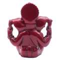 Red God Ganesh Statue 4inch. 